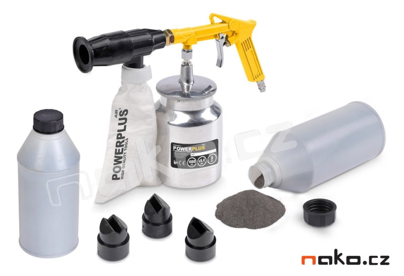 POWERPLUS POWAIR0014 pneumatická pískovací pistole Obrázek