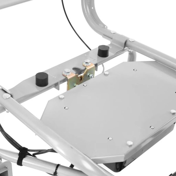 HECHT 2623 aku stavební kolečko s výklopnou korbou 100 lit. 260kg 24V tříkolové Obrázek