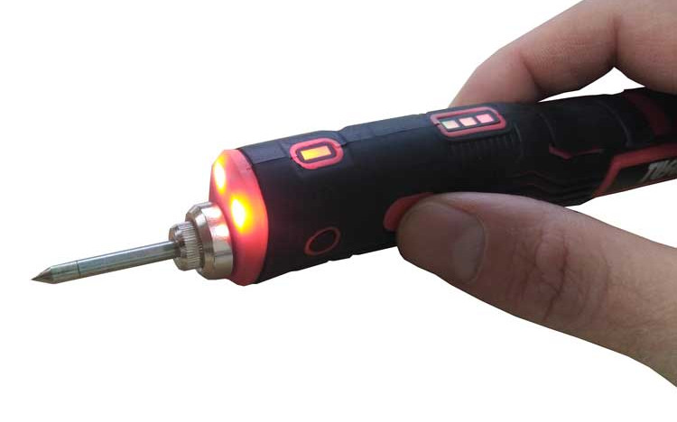 TUSON 130061 nabíjecí aku páječka 3.7V 1.8Ah Obrázek