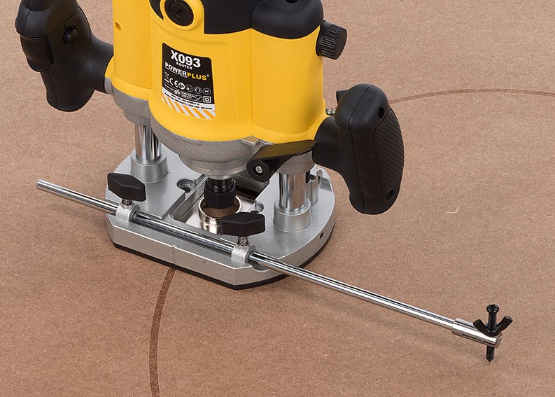 POWERPLUS POWX093 horní frézka 1500W Obrázek