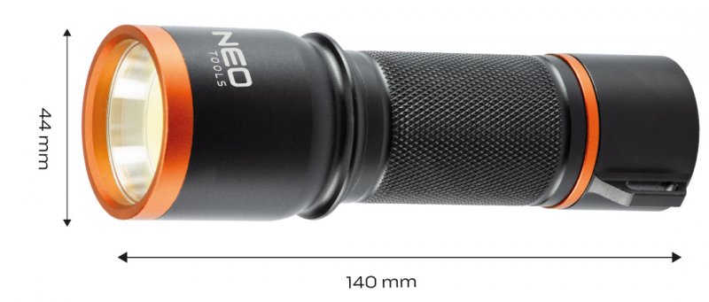 NEO TOOLS 99-032 svítilna ruční 200 lm LED COB Obrázek