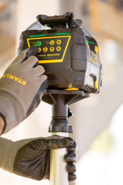 STANLEY FatMax RL 750L-G zelený rotační laser Obrázek