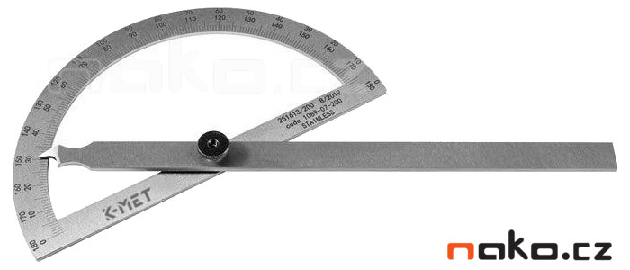 KINEX K-MET 251613 úhloměr 200x290mm NEREZ 1089-07-200 Obrázek