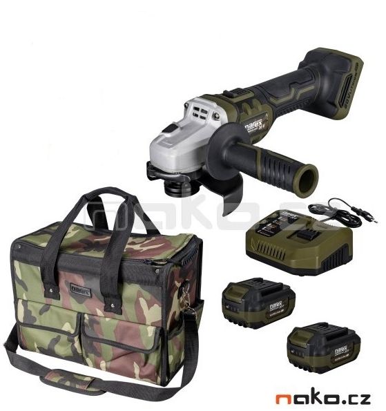 NAREX Camouflage COMBO SET CBU 125 +CN 20 + 2x LiIon 4,0Ah + brašna 65406723