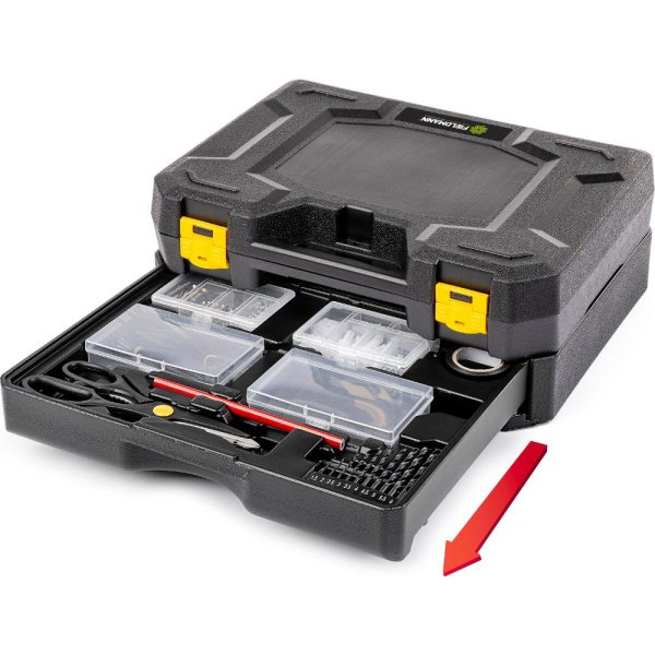 FIELDMANN FDG 5024-325R sada ručního nářadí v kufru 325 dílů 50007435 Obrázek