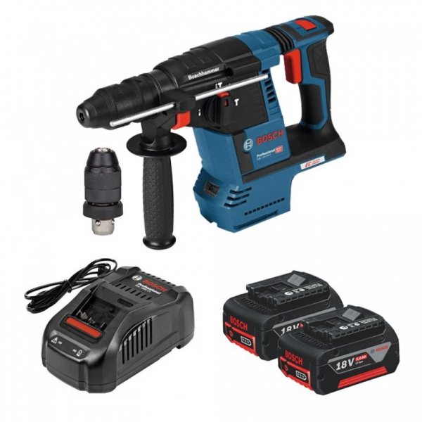 Bosch Gbh 18v 26 F Professional Kombinovane Aku Kladivo Liion 2x 6ah Nako Pardubice