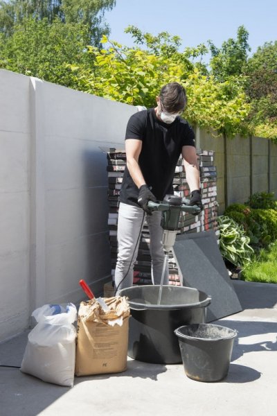 POWERPLUS POWP6040 PRO POWER míchadlo stavebních směsí 1800W Obrázek