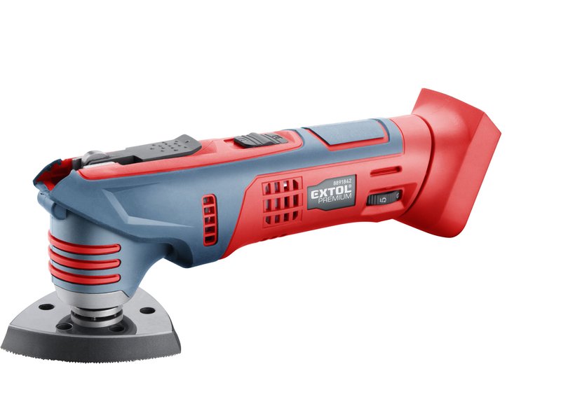 EXTOL PREMIUM 8891843 multifunkční oscilační aku bruska, SHARE20V LiIon, bez akumulátoru Obrázek