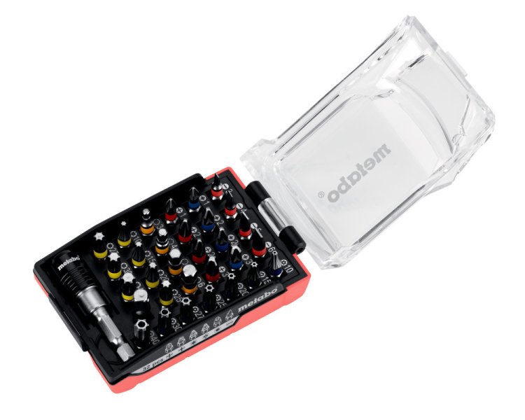 METABO box s bity pro aku nářadí (32 ks) Obrázek