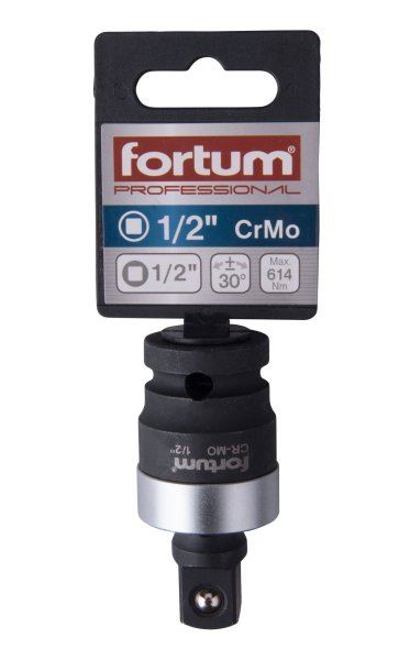 FORTUM 4790010 nástavec rázový kloubový 1/2" CrMo Obrázek