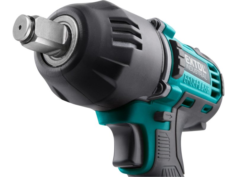 EXTOL INDUSTRIAL 8791812 aku rázový utahovák 1/2“ SHARE20V, 400Nm, BRUSHLESS, LiIon 2Ah Obrázek