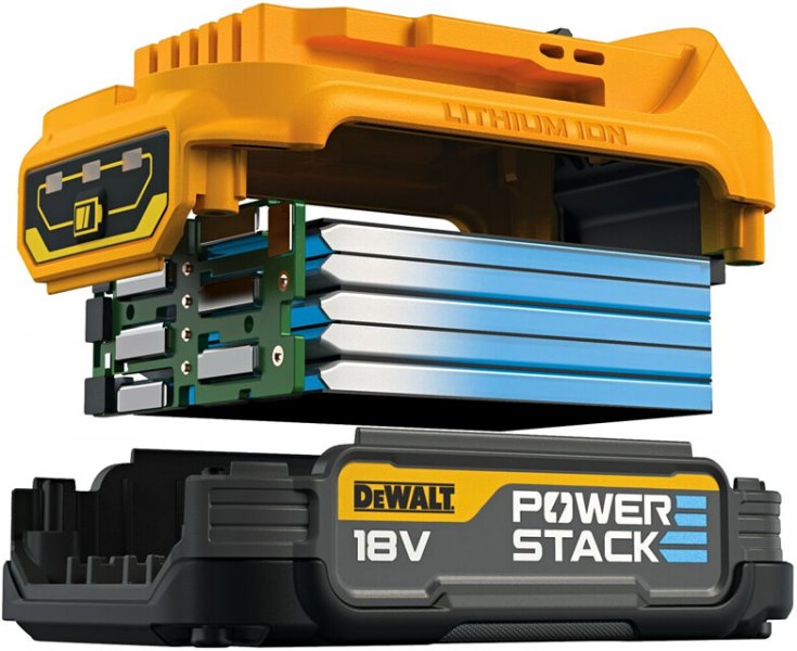 DeWALT DCD805E1T aku vrtačka (PowerStack™) - bez nabíječky Obrázek