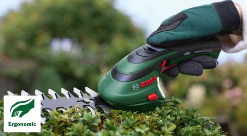 BOSCH ISIO akumulátorové nůžky na trávu a keře Obrázek
