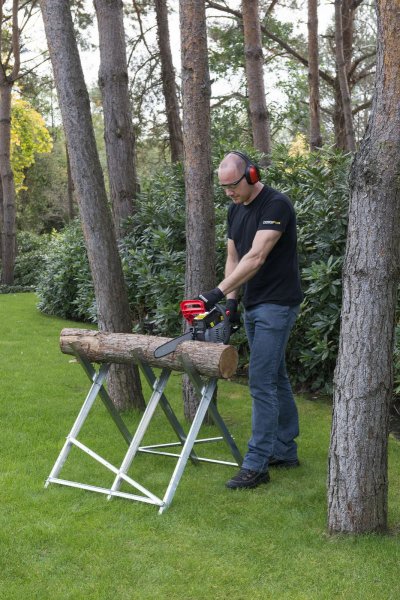 POWERPLUS POWEG2010 motorová benzínová řetězová pila 35cm Obrázek