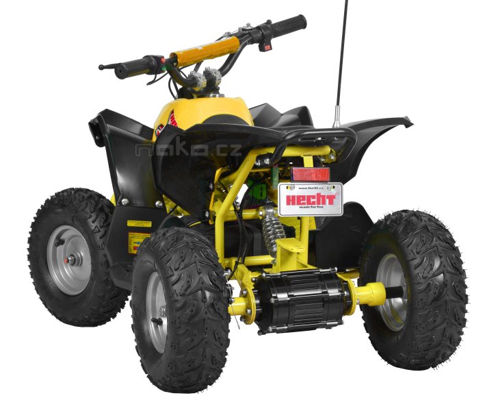 HECHT 51060 YELLOW aku čtyřkolka ATV 36V, 12Ah žlutá Obrázek
