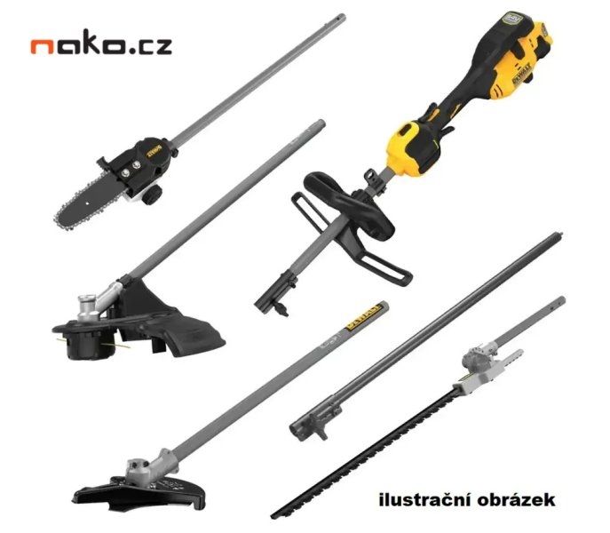 DeWALT DCMAS5713X1 54V (1x9Ah) aku motorová jednotka pro sečení Split Boom Obrázek