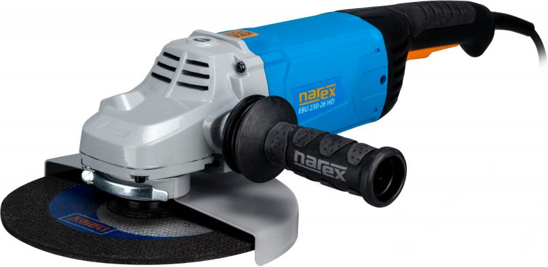 NAREX EBU 230-26 HD 2600W úhlová bruska Heavy Duty / SoftStart Obrázek