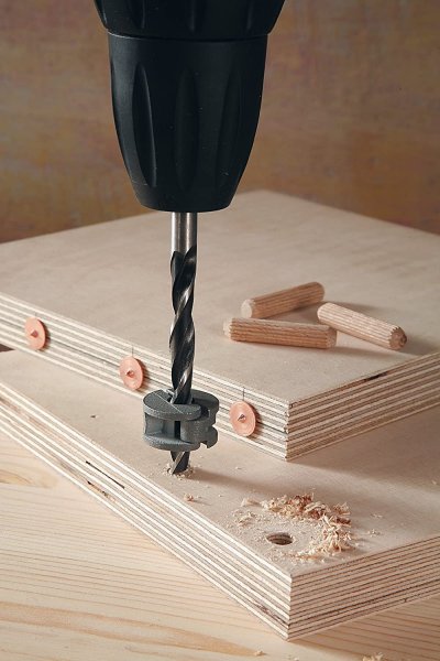 WOLFCRAFT 2755000 sada vrtacích hloubkových dorazů 6, 8, 10mm Obrázek