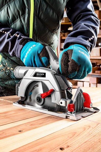 GRAPHITE ENERGY+ 58G023 aku kotoučová pila bezuhlíková 165mm 18V LiIon bez akumulátoru Obrázek