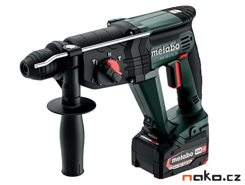 METABO Combo Set 2.3.2 aku vrtačka a kladivo BS 18 + KHA 18 LTX 24, 2x2Ah LiIon 685216500 Obrázek