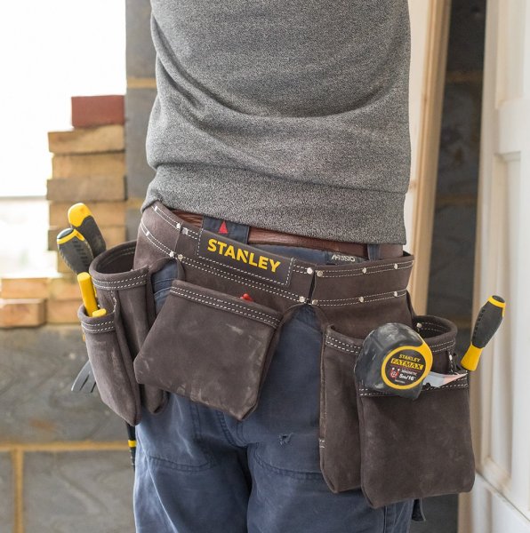 STANLEY STST1-80113 kožený opasek na nářadí Obrázek