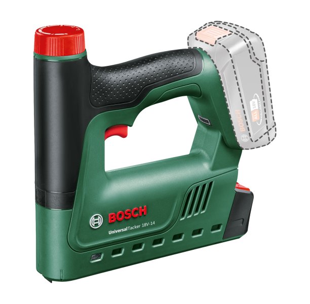 BOSCH UniversalTacker 18V-14 (bez aku) akumulátorová sponkovačka Power for ALL Obrázek