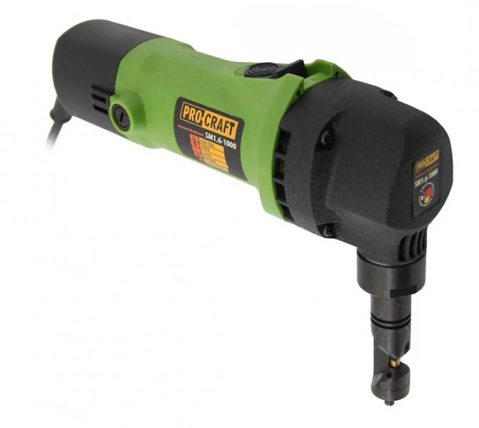 PROCRAFT SM1,6 elektrický prostřihovač na plech 500W 1.6mm Obrázek