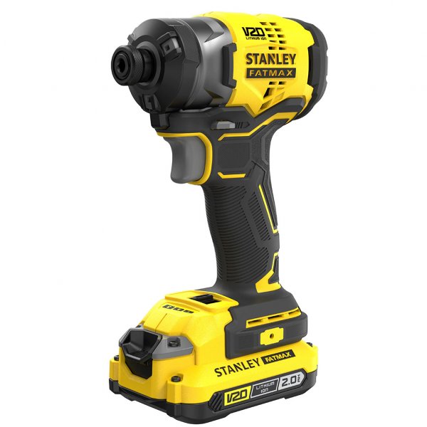 STANLEY SFMCF820D2K FatMax V20 (2x2Ah) 1/4" aku rázový utahovák - 190 Nm Obrázek