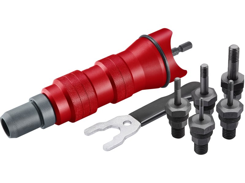 FORTUM Nástavec nýtovací CrMO pro nýtovací matice M3-M8 4770654 Obrázek