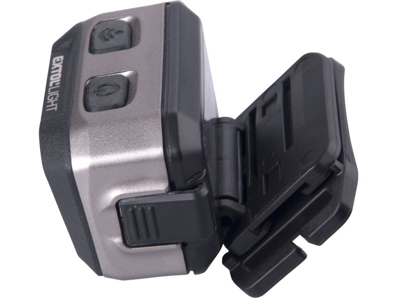 EXTOL LIGHT 43185 čelovka 500lm, Dual Power LiIon / AAA, USB, IR čidlo, OSRAM LED+COB LED Obrázek