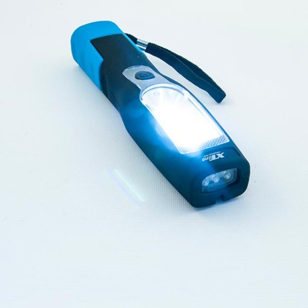 XTline XT60037 svítilna montážní nabíjecí 3W COB + 5LED Obrázek