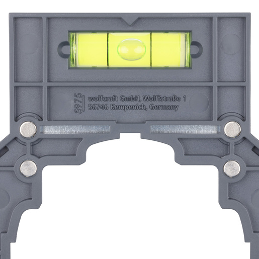 WOLFCRAFT 5975000 šablona pro značení a zarovnávání zásuvek Obrázek