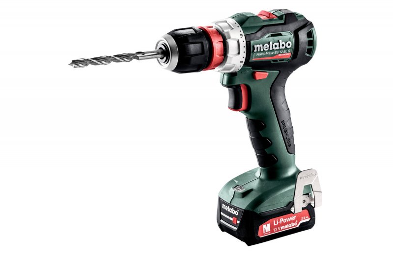 METABO PowerMaxx BS 12 BL Q (2x2Ah) 12V aku vrtačka s výměnným sklíčidlem Obrázek
