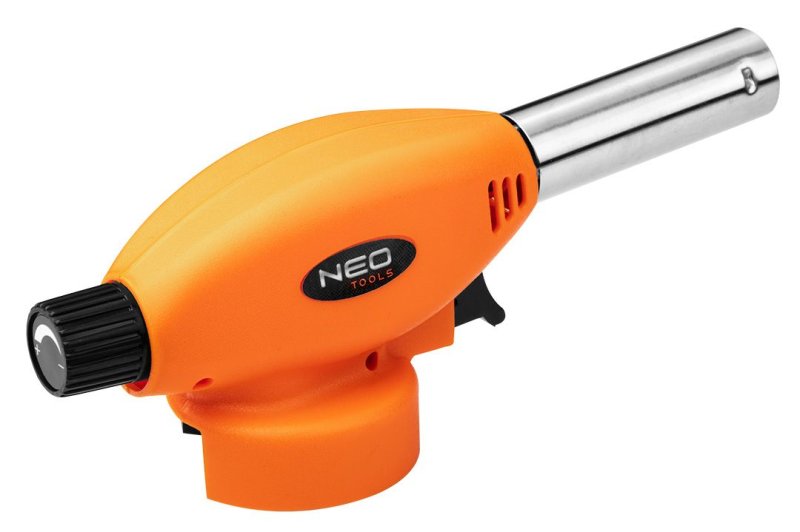 NEO TOOLS 20-041 hořák s piezo zapalováním + plynová kartuše 227g Obrázek
