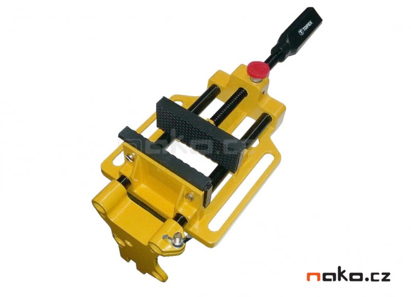 TOPEX 07A310 svěrák modelářský 100mm s upínáním Obrázek