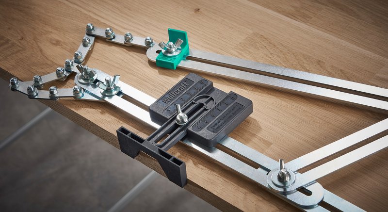 Wolfcraft schodišťová šablona Obrázek