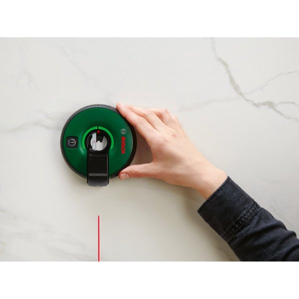 BOSCH Atino Set svinovací metr s laserovou linkou + set gelových podložek (6x) Obrázek