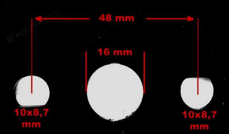 HECHT 26300100401 žací nůž 40cm H540, 541 Obrázek