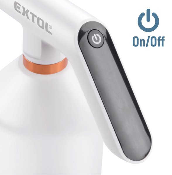 EXTOL PREMIUM  8891501 ruční aku postřikovač 1L USB 4V LiIon 2Ah Obrázek