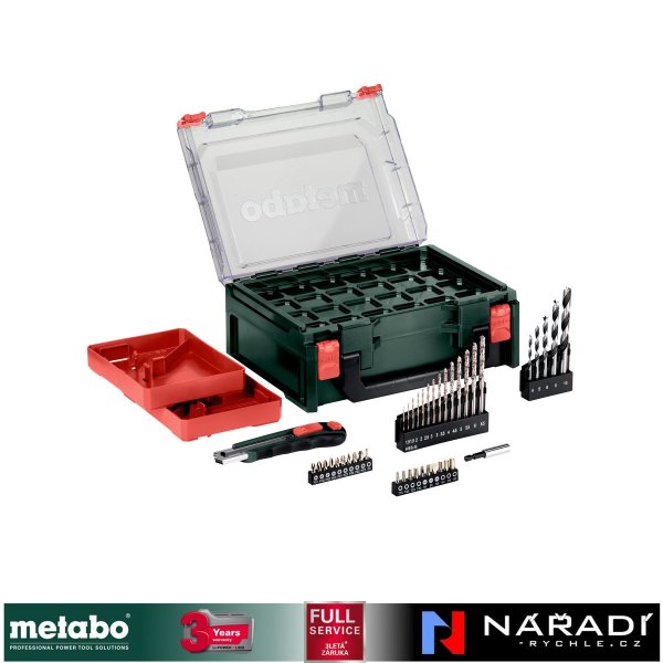 METABO Power Maxx SB Basic aku příklepová vrtačka 12V 2x 2Ah MOBILNÍ DÍLNA 600385710 Obrázek