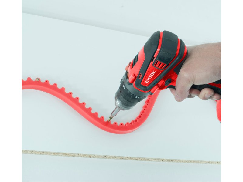 EXTOL PREMIUM 8802140 šablona flexibilní pro frézování křivek 2000 x 18 x 16mm Obrázek