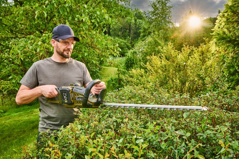 NAREX Camouflage CPP 550 Basic aku nůžky na živý plot 2x 20V Brushless 65406399 bez aku Obrázek
