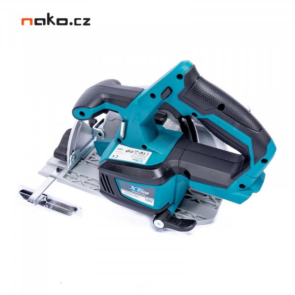 XTline XT102845 bezuhlíková aku kotoučová pila 165mm 18V LiIon bez akumulátoru Obrázek
