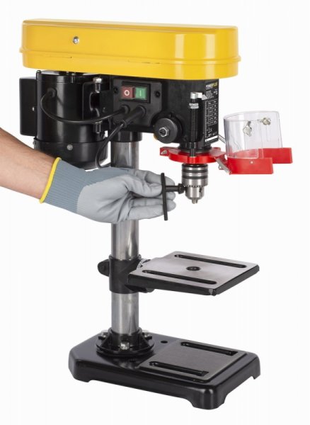 POWERPLUS POWX153 stolní stojanová vrtačka s bezuhlíkovým motorem Obrázek
