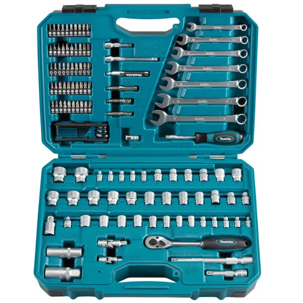 MAKITA E-06616 sada ručního nářadí 120ks Obrázek