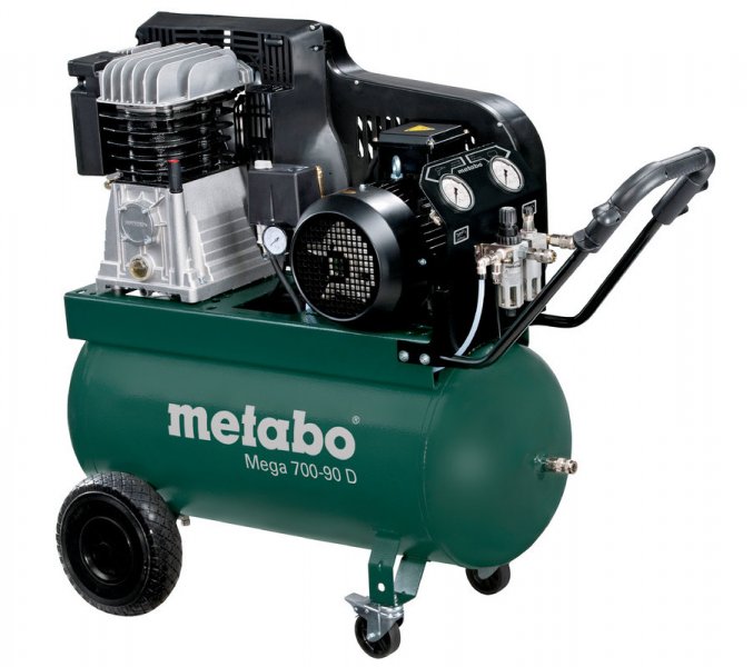 METABO Mega 700-90 D kompresor olejový dvoupístový 601542000