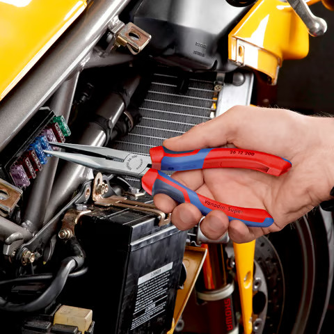 KNIPEX 2612200 kleště s půlkulatými čelistmi a ostřím Obrázek