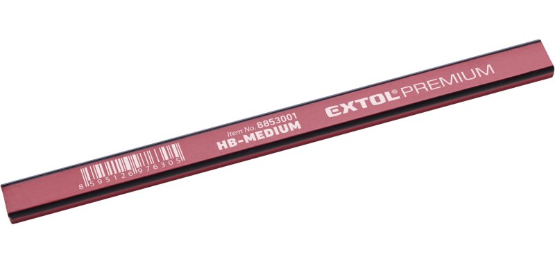 EXTOL PREMIUM 8853001 tužka tesařská PROFI 175mm středně tvrdá - HB