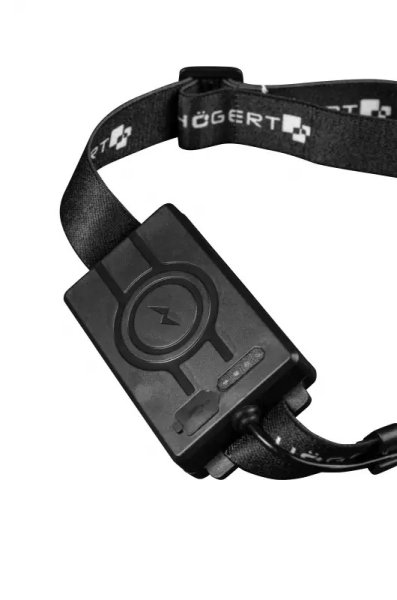 HOGERT HT1E428 čelovka COB XPG LED 6 funkcí 3,7V 1,2Ah LiIon 380 lm USB Obrázek