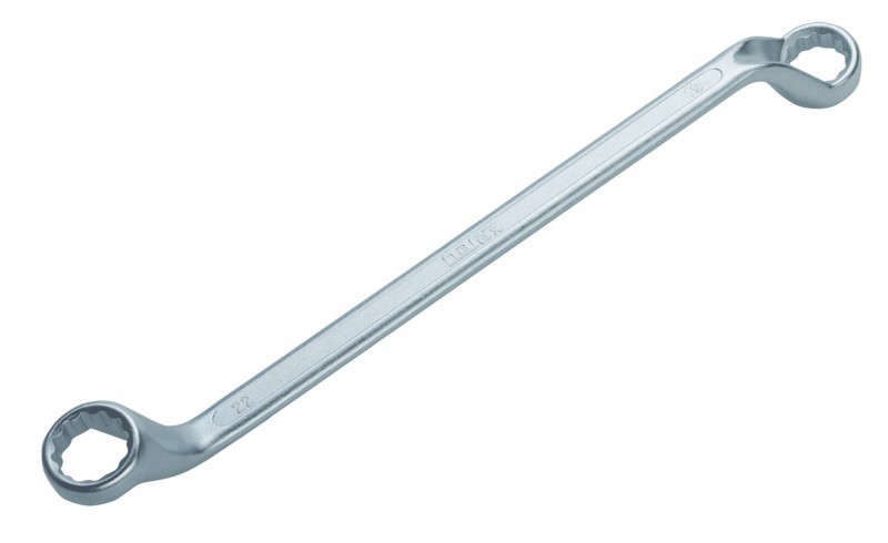 NAREX klíč očkový vyhnutý 13x17mm 75° DIN 383